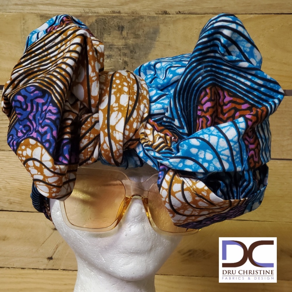 Printed Turban Headwrap